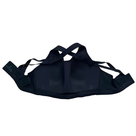 Lululemon AirSupport Bra High Support Sports Bra Black/Asphalt Grey 36 DD 36 E - Picture 8 of 11